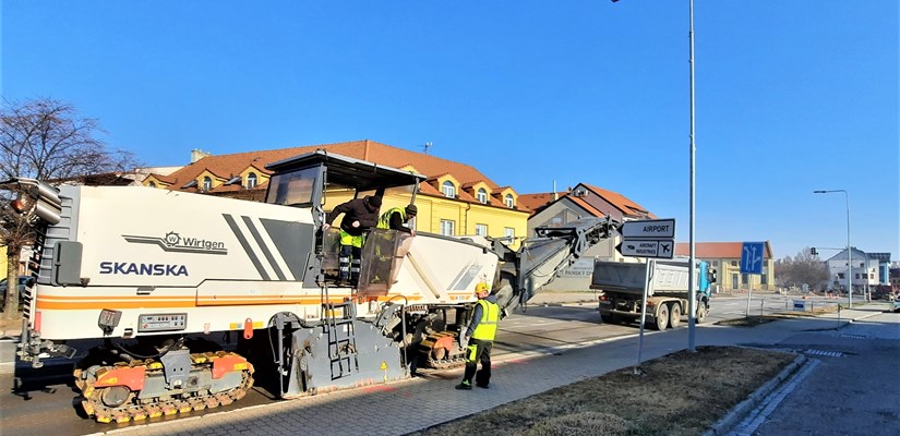 3 Dnes jsme naplno spustili práce na stavbě I55 Kunovice, průtah 3 Dnes jsme naplno spustili práce na stavbě I55 Kunovice, průtah
