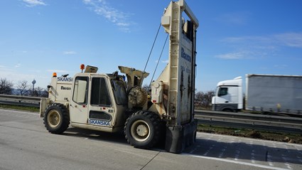 D2 - removing the original cement concrete cover 