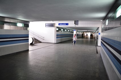 Plzeň_podchod_Železniční ul.