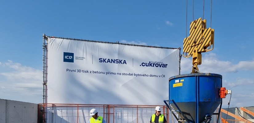 3D tisk zvenku na terase 3D tisk zvenku na terase